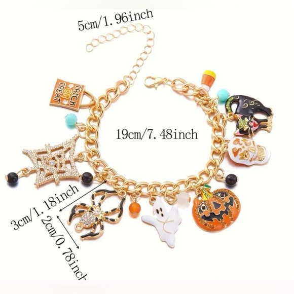 Halloween charm bracelet NWOT - Picture 4 of 4